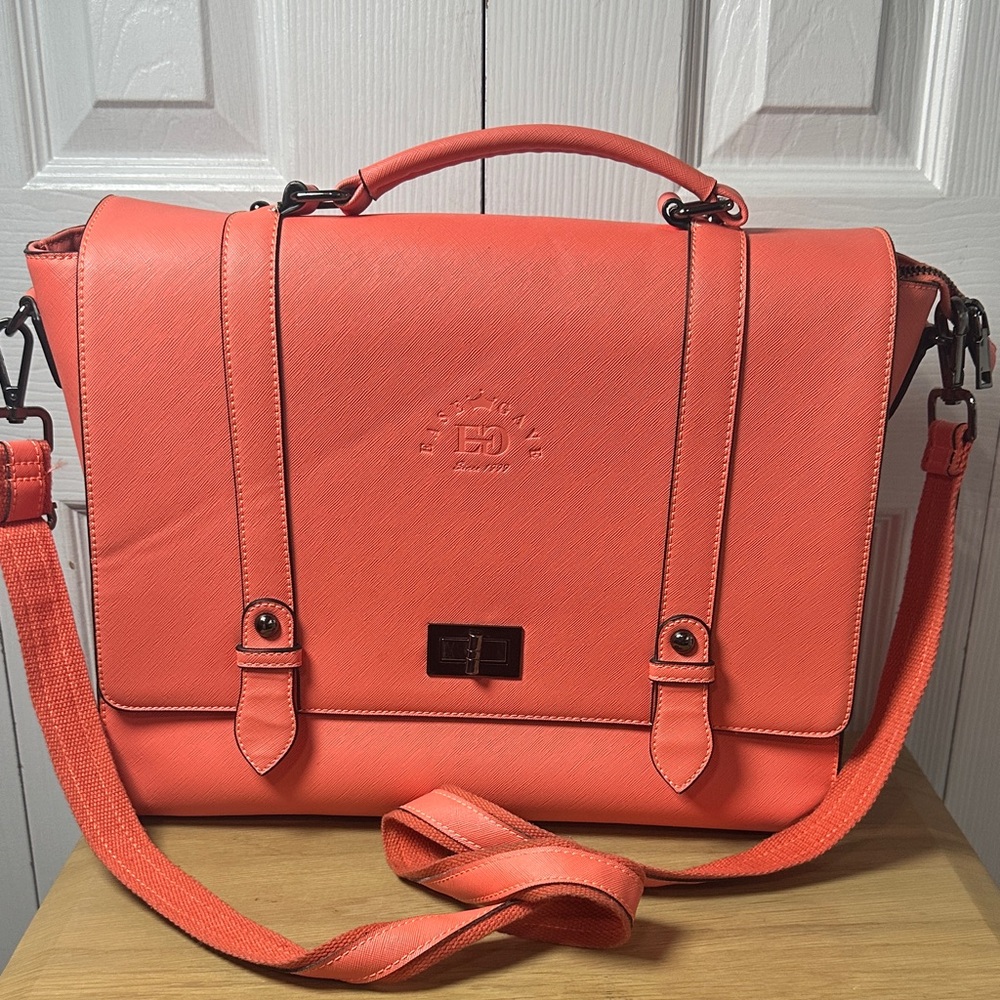 EASE GAVE Coral Satchel Bag